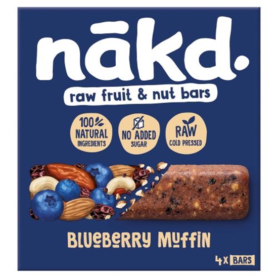 Picture of NAKD BLUEBERRY MUFFIN GF 4X35G